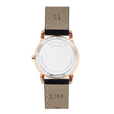 Movado Museum Classic Black Dial Black Leather Strap Watch For Women - 0607015 Authentic Buy Shop Now