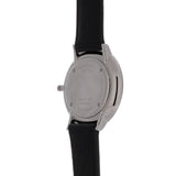 Movado Ultra Slim Black Dial Black Leather Strap Watch For Women - 0607090 Authentic Buy Shop Now