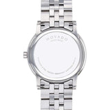 Movado Museum Classic Black Dial Silver Steel Strap Watch for Men - 0607199 Authentic Buy Shop Now