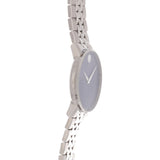 Movado Veturi Quartz Black Dial Silver Steel Strap Watch for Women - 0606338 Authentic Buy Shop Now
