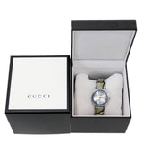Gucci Grip Vintage Blue Dial Snakeskin Brown Leather Strap Watch for Women - YA152401 Authentic Buy Shop Now