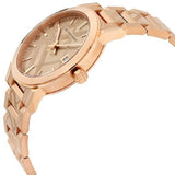 Burberry The City Rose Gold Dial Rose Gold Steel Strap Watch for Women - BU9039 Authentic Buy Shop Now