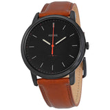 Fossil The Minimalist Black Dial Brown Leather Strap Watch for Men - FS5305 Authentic Buy Shop Now