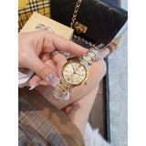 Burberry The Classic Champagne Dial Gold Steel Strap Watch for Women - BU10109 Authentic Buy Shop Now