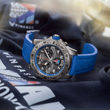 Breitling Endurance Pro Ironman World Championship Grey Dial Blue Rubber Strap Watch for Men - E823103A1M1S1 Authentic Buy Shop Now