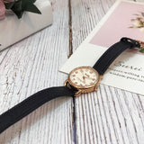 Coach Delancey Ivory Dial Navy Blue Leather Watch For Women - 14502749 Authentic Buy Shop Now
