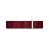 Daniel Wellington Roselyn 3A Petite White Dial Red NATO Strap Watch For Women - DW00100293 Authentic Buy Shop Now
