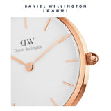 Daniel Wellington Classic Petite Cornwall White Dial Black NATO Strap Watch For Women - DW00100251 Authentic Buy Shop Now