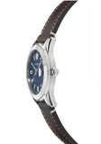 Versace Greca Time Quartz Blue Dial Brown Leather Strap Watch For Men - VE3K00122 Authentic Buy Shop Now
