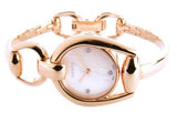 Gucci Horsebit Collection Diamonds Mother of Pearl Dial Rose Gold Steel Strap Watch For Women - YA139508 Authentic Buy Shop Now