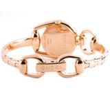 Gucci Horsebit Collection Diamonds Mother of Pearl Dial Rose Gold Steel Strap Watch For Women - YA139508 Authentic Buy Shop Now