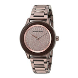 Michael Kors Kinley Brown Dial Brown Steel Strap Watch for Women - MK6245 Authentic Buy Shop Now