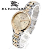 Burberry The Classic Champagne Gold Dial Two Tone Steel Strap Watch for Women - BU10118 Authentic Buy Shop Now