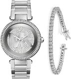 Michael Kors Parker Silver Dial Silver Steel Strap Watch for Women - MK5925 Authentic Buy Shop Now