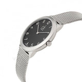Calvin Klein Minimal Black Dial Silver Mesh Bracelet Watch for Men - K3M51151 Authentic Buy Shop Now