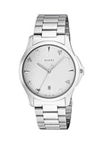 Gucci G Timeless Silver Dial Silver Steel Strap Watch For Women - YA1264028 Authentic Buy Shop Now