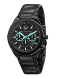 Maserati Stile Aqua Edition Chronograph Stainless Steel Watch For Men - R8873644001 Authentic Buy Shop Now