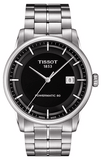 Tissot Luxury Powermatic 80 Black Dial Silver Steel Strap Watch For Men - T086.407.11.051.00 Authentic Buy Shop Now