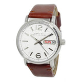 Marc Jacobs Fergus White Dial Brown Leather Strap Watch for Women - MBM8649 Authentic Buy Shop Now