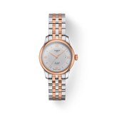 Tissot T Classic Le Locle Automatic Silver Dial Two Tone Steel Strap Watch For Women - T006.207.22.038.00 Authentic Buy Shop Now