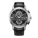 Maserati Ingegno Chronograph Black Dial Black Leather Strap Watch For Men - R8871619004 Authentic Buy Shop Now