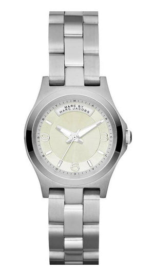 Marc Jacobs Baby Dave Silver Dial Silver Steel Strap Watch for Women - MBM3234 Authentic Buy Shop Now