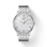 Tissot T Classic Tradition Silver Dial Silver Steel Strap Watch For Men - T063.610.11.038.00 Authentic Buy Shop Now