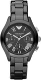 Emporio Armani Black Ceramic Dial Ceramic Strap Watch For Women - AR1401 Authentic Buy Shop Now