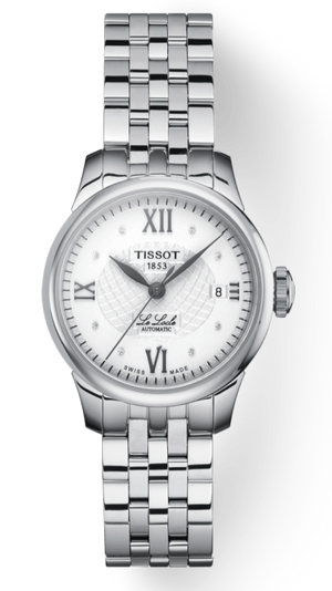 Tissot Le Locle Automatic Lady Silver Dial Silver Steel Strap Watch For Women - T41.1.183.16 Authentic Buy Shop Now