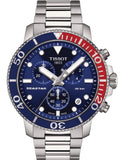Tissot Seastar 1000 Chronograph Blue Dial Silver Steel Strap Watch For Men - T120.417.11.041.03 Authentic Buy Shop Now