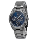 Maserati Competizione Blue Dial Grey Steel Strap Watch For Men - R8853100019 Authentic Buy Shop Now