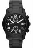 Marc Jacobs Larry Chronograph Black Dial Black Steel Strap Watch for Men - MBM5052 Authentic Buy Shop Now