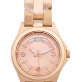 Marc Jacobs Baby Dave Rose Gold Dial Rose Gold Steel Strap Watch for Women - MBM3235 Authentic Buy Shop Now