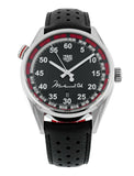 Tag Heuer Carrera Muhammad Ali Calibre 5 Black Dial Black Leather Strap Watch for Men - WAR2A11.FC6337 Authentic Buy Shop Now