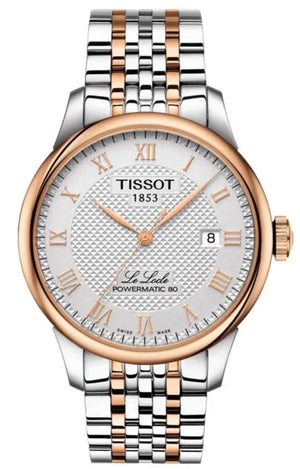 Tissot Le Locle Automatic Cosc Silver Dial Two Tone Steel Strap Watch For Men - T006.407.22.033.00 Authentic Buy Shop Now