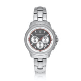 Maserati Royale Chronograph Grey Dial Silver Steel Strap Watch For Men - R8873637003 Authentic Buy Shop Now