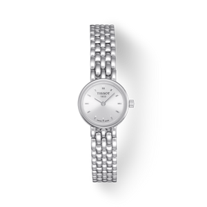 Tissot T Lady Lovely Silver Dial Silver Steel Strap Watch For Women - T058.009.11.031.00 Authentic Buy Shop Now