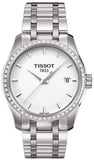 Tissot T Trend Couturier Lady White Dial Watch For Women - T035.210.61.011.00 Authentic Buy Shop Now