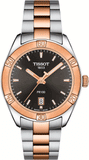 Tissot PR 100 Sport Chic Anthracite Dial Watch For Women - T101.910.22.061.00 Authentic Buy Shop Now