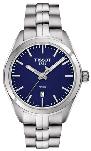 Tissot PR 100 Lady Blue Dial Quartz Watch For Women - T101.210.11.041.00 Authentic Buy Shop Now
