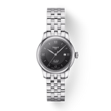 Tissot Le Locle Automatic Lady Black Dial Silver Steel Strap Watch For Women - T006.207.11.058.00 Authentic Buy Shop Now