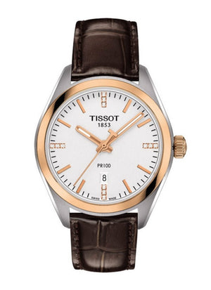 Tissot PR 100 Lady Diamonds Watch For Women - T101.210.26.036.00 Authentic Buy Shop Now