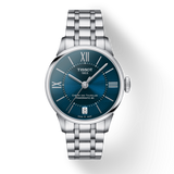 Tissot Chemin Des Tourelles Powermatic 80 Lady Blue Dial Silver Steel Strap Watch For Women - T099.207.11.048.00 Authentic Buy Shop Now