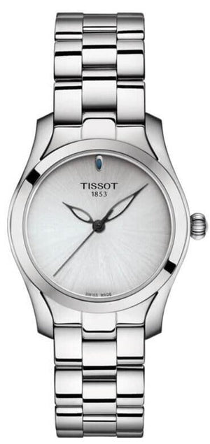 Tissot T Wave Silver Dial Silver Steel Strap Watch For Women - T112.210.11.031.00 Authentic Buy Shop Now