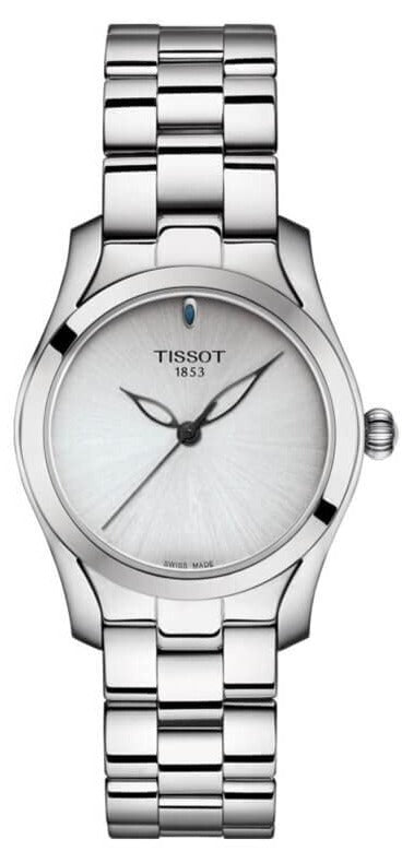 Tissot T Wave Silver Dial Silver Steel Strap Watch For Women - T112.210.11.031.00 Authentic Buy Shop Now