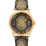 Gucci G Timeless Brown Dial Brown Leather Strap Watch For Men - YA1264068 Authentic Buy Shop Now