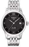 Tissot Le Locle Automatic Black Dial Silver Steel Strap Watch For Men - T006.408.11.057.00 Authentic Buy Shop Now