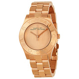 Marc Jacobs Blade Rose Gold Dial Rose Gold Steel Strap Watch for Women - MBM3127 Authentic Buy Shop Now