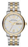 Marc Jacobs Fergus Silver Dial Two Tone Steel Strap Watch for Women - MBM8652 Authentic Buy Shop Now
