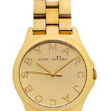 Marc Jacobs Henry Gold Dial Gold Steel Strap Watch for Women - MBM3211 Authentic Buy Shop Now